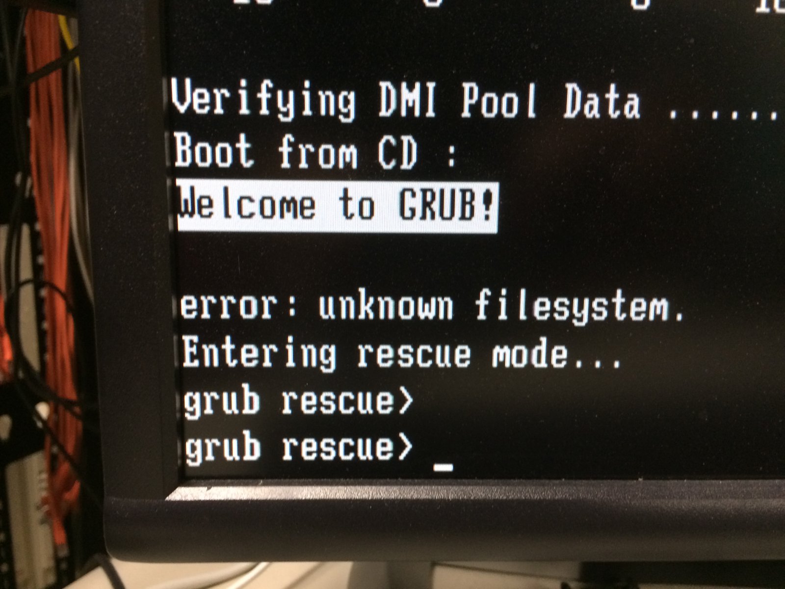 Current Install Image Dropping Me Into Grub Ixsystems Community