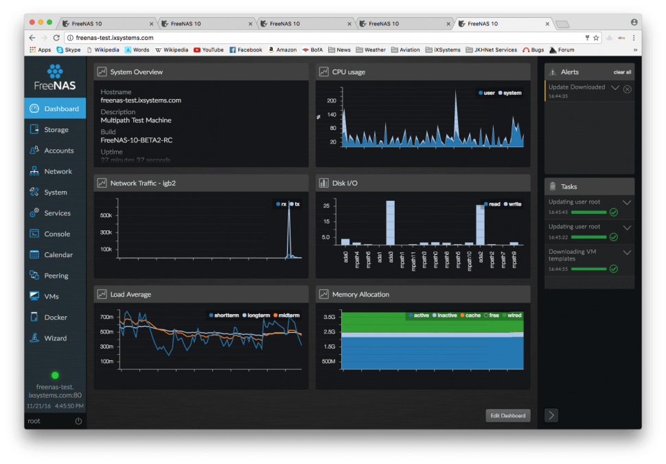 Start the holidays off with FreeNAS 10 BETA 2!