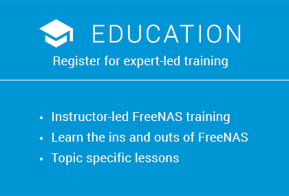 Stand out from the crowd with iX University’s FreeNAS & OpenZFS Training