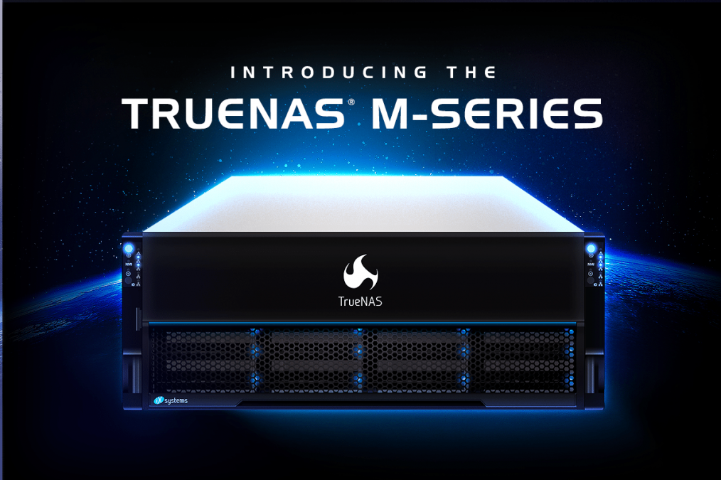 iXsystems Unveils New TrueNAS M-Series Unified Storage Line