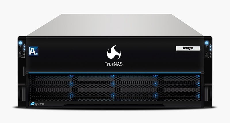 Asigra TrueNAS Backup Appliance Built on iXsystems Open Source Storage