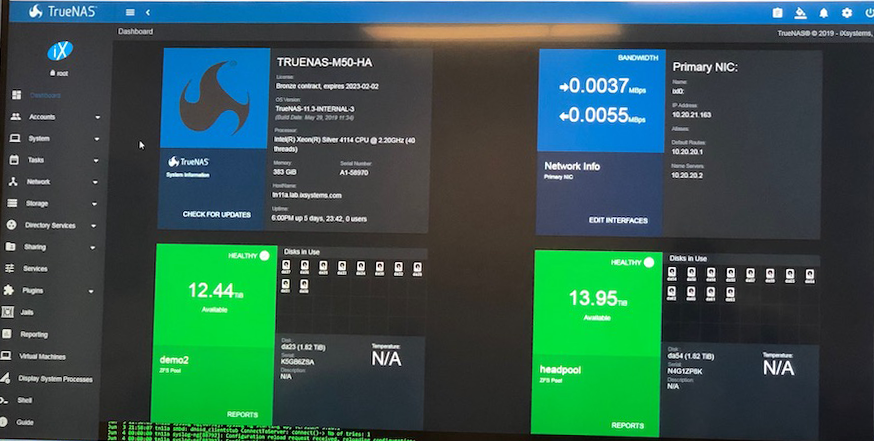 iXsystems: Revised Interface to Support More NAS Systems