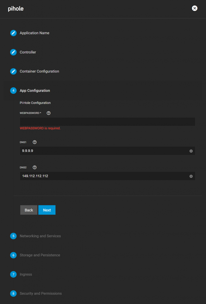 PiHole App Screen